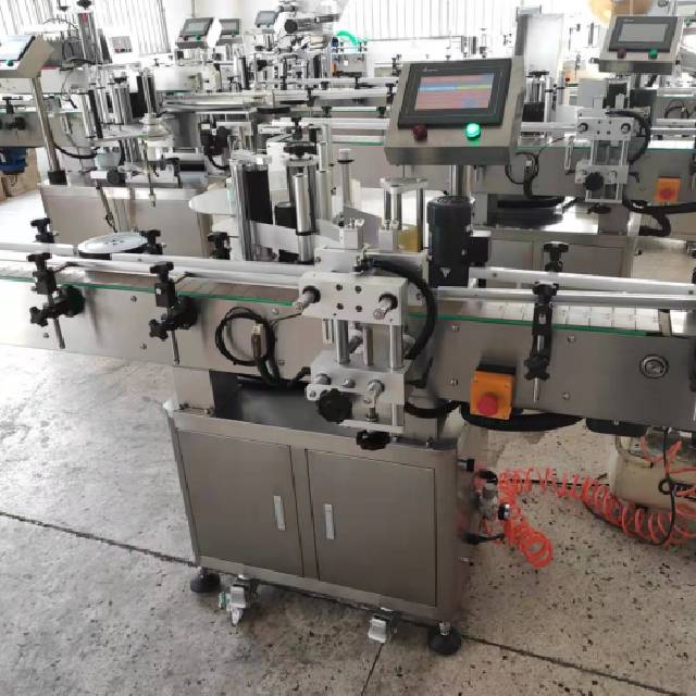 Bottle Labeling Machine With Pack On And Off Tables 4 Bottle Labeling Machine With Pack On And Off Tables 4