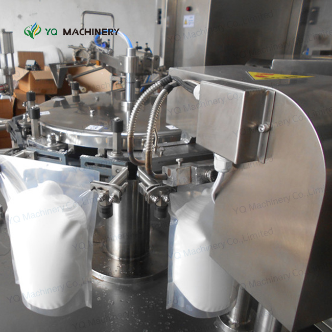 rotary pouch packaging machine