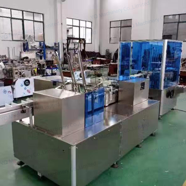 Cartoning machinery for facial mask with Folding netto