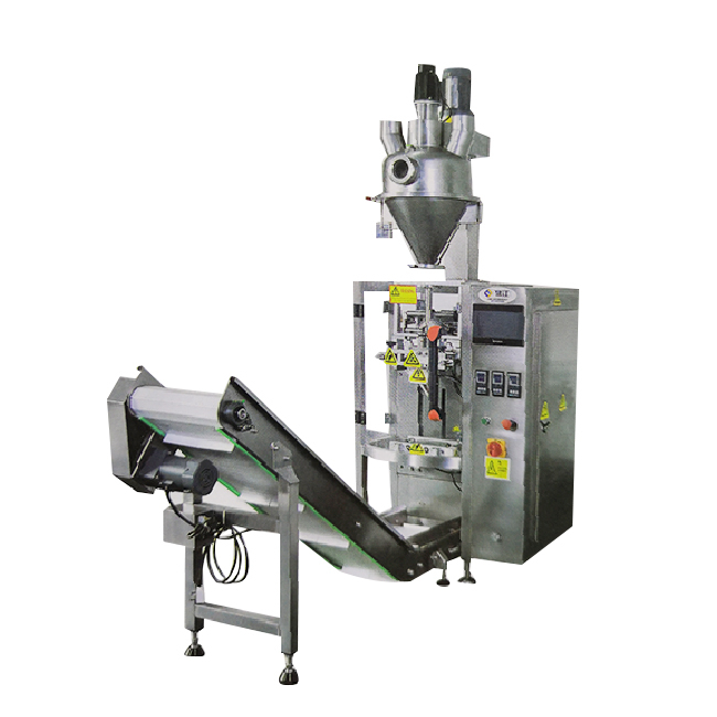 Vertical Form Fill Seal Packaging Machine For Powder