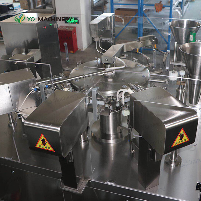 Rotary Granule Packing Machine With Elevator