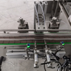 Small Bottle Filling Capping And Labeling Machine with Box Packing Machinery
