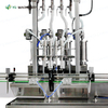 Automatic 4 Nozzles Filling Capping Machine for Bottle 