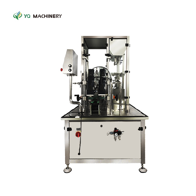 Automatic Inline Nozzle Filling Capping Machine