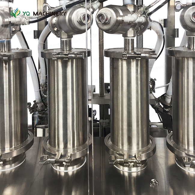 Automatic 4 Nozzles Filling Capping Machine for Bottle 