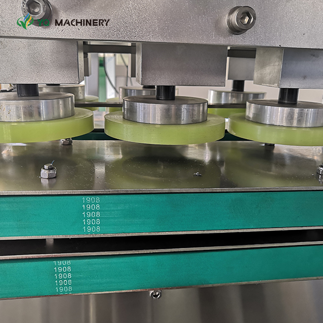 Cap Sealing Machine with Lid Feeder