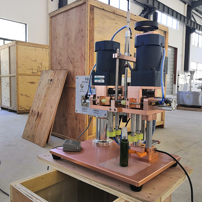 Semi automatic capping machine