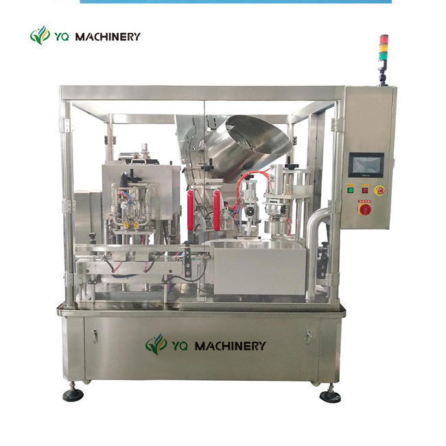 Automatic Filling And Twist Off Cap Vacuum Capping Machine