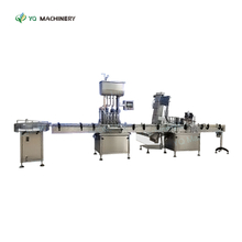Bottle Feeding Filling Capping Machines for Plastic & Glass Jar Volumetric Piston Filler
