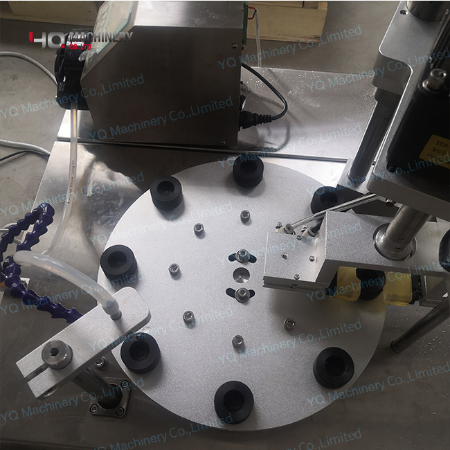 Tabletop Filling And Capping Machine With Ceramic Pump For Small Bottle Filler