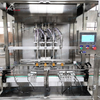 Linear Bottle Filling Line for Hand Sanitizer Gel Shampoo Body Wash Bottle Feeder Filler Pump Capping Labeling And Accumulator Table