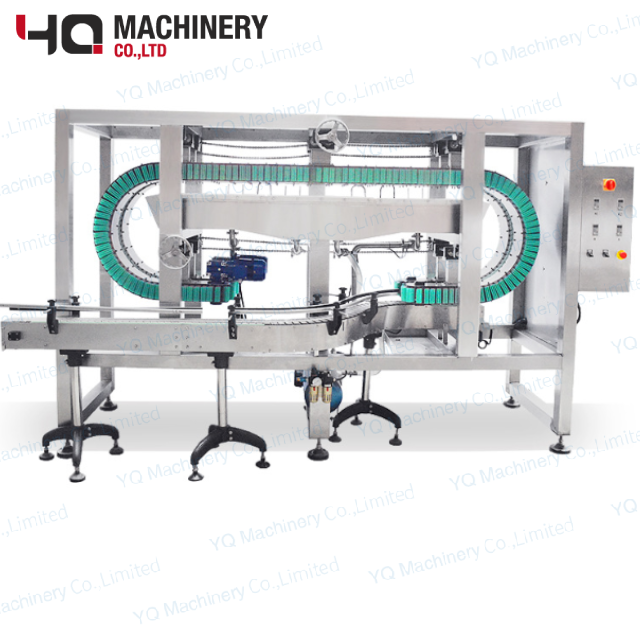 Automatic bottle cleaning machine