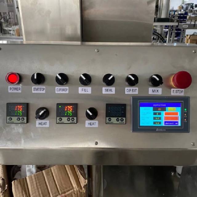 rotary cup filling sealing 7