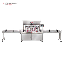 Bottling Machine For Viscous Liquid Bottle Inline Filling Machinery With Piston Filler