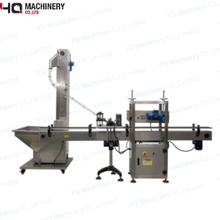 Plastic Bottle Pressing Machine With Lid Sorting Elevator