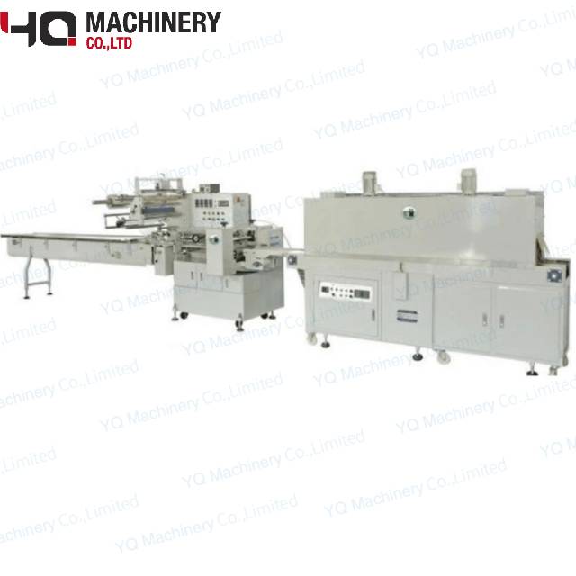 High Speed Shrink Wrap Machine With POF Film For Biscuit Noodles Bowl Cup