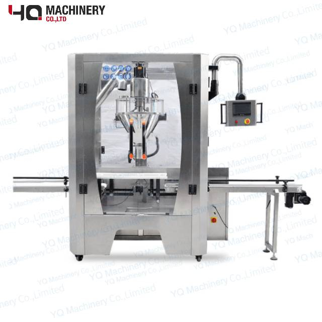 Powder Dosing Machine For Jar Can Bottle Net Weigh Auger Fillers With Load Cell