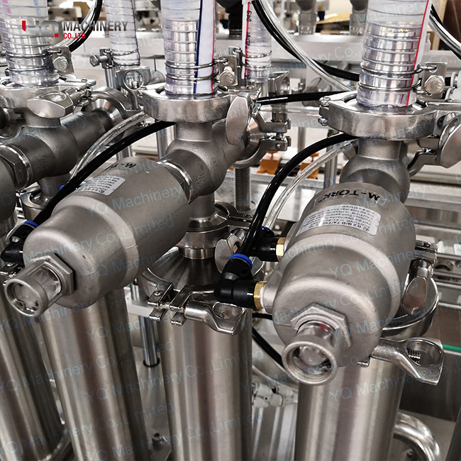 Volumetric Piston Filler for Hand Sanitizer Thick Paste Filling And Cap Screwing Machine