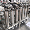 Multi Head Filling And Capping Machine For Hand Sanitizer Dishwashing Liquid Detergent Servo Driven Piston Filler 
