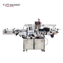 Single Sided Sticker Labeling Machine For Oval Flat Square Bottle Labeler