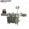 Horizontal Tube Labeling Machine For Lip Gloss Mascara Bottom Label Applicator