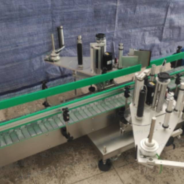 Gallon Jug Labeling Machine For Jerrycans Adhesive Labeller