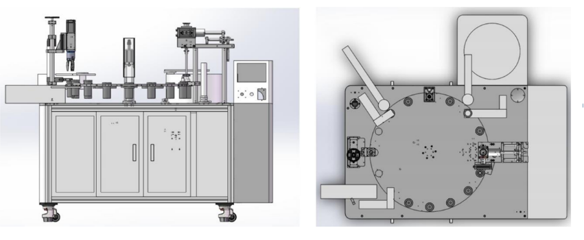 Tube Filling Machine For Lip Gloss Mascara Filler and Assembly Monoblock 2