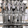 Volumetric Piston Filler for Hand Sanitizer Thick Paste Filling And Cap Screwing Machine