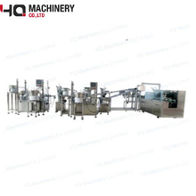 Vial Filling Line Small Bottle Filler Stopper Presser Horizontal Labeler And Cartoner Machines 