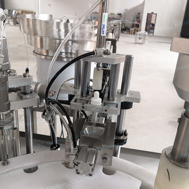 Small Bottle Filling Machine for Chubby Gorilla Hemp Oil Rotary Filler And Cap Sealer