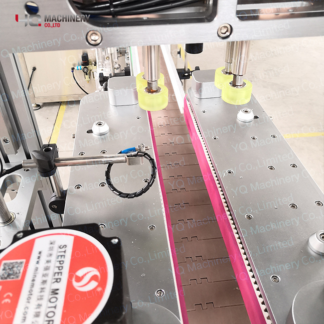 Linear Bottle Filling Line for Hand Sanitizer Gel Shampoo Body Wash Bottle Feeder Filler Pump Capping Labeling And Accumulator Table