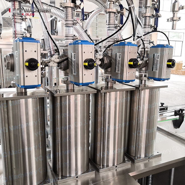 Automatic Bottle Filling Machine for Hand Sanitizer Shampoo Shower Gel Piston Filler