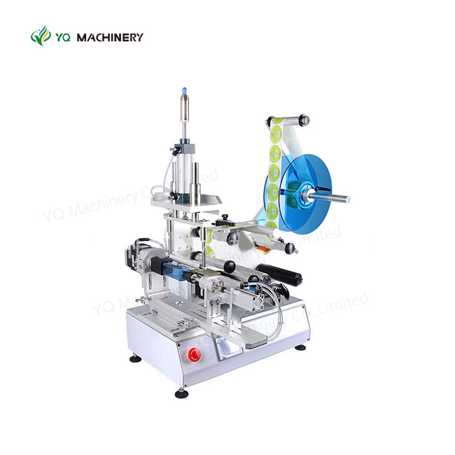 Tabletop Labeling Machine for Square Bottle Wrap Around Labeler