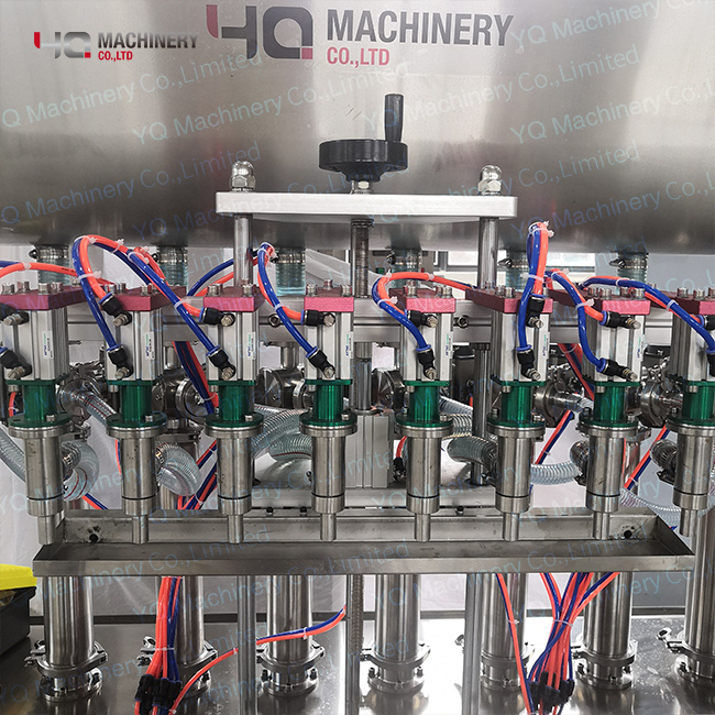 linear bottle filling machine (12)