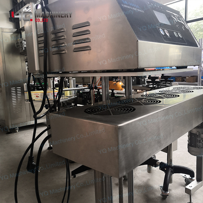 Air-Cooled Induction Sealer For Cap Aluminium Foil Induction Sealing Machine