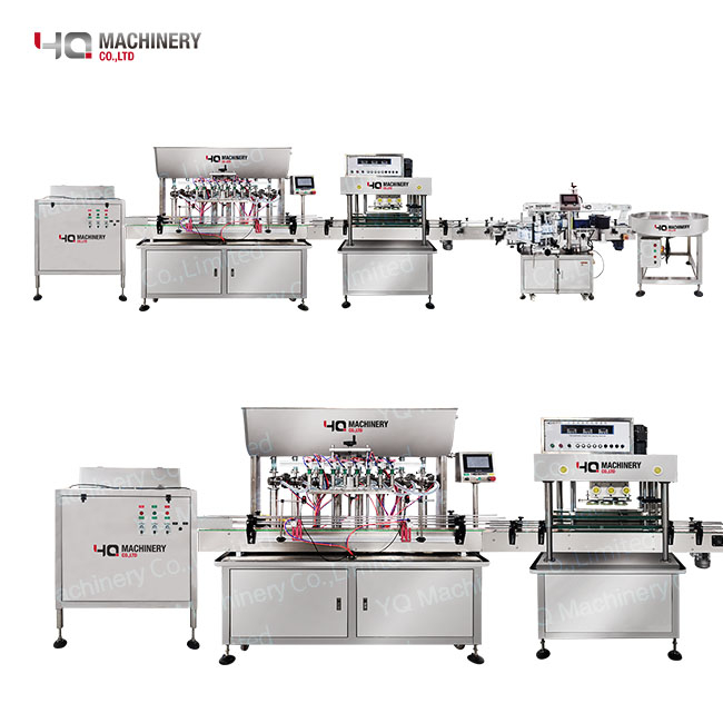Bottle Filling Capping And Labeling Machine for Hand Sanitizer Packing Production Line