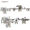 Tincture Fill Line for Hemp Oil Bottle Filling Capping Labeling And Shrink Band Applicator