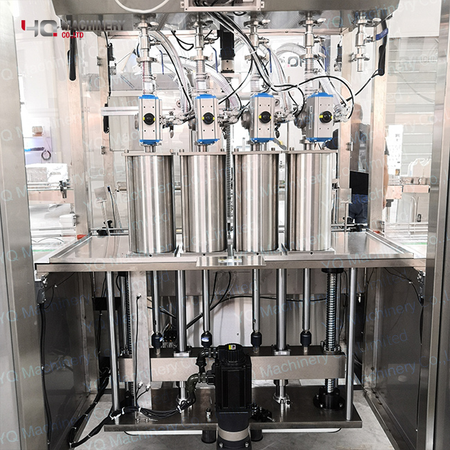 Automatic Bottle Filling Machine for Hand Sanitizer Shampoo Shower Gel Piston Filler