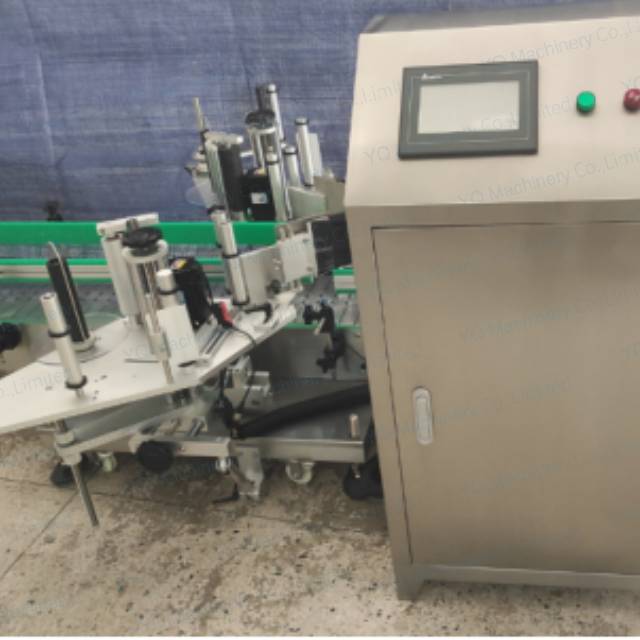 Gallon Jug Labeling Machine For Jerrycans Adhesive Labeller